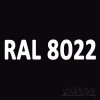 RAL 8022 uretánová auto farba lesklá alebo matná 1 liter + tužidlo + riedidlo (RAL8022 BLACK BROWN originálny odtieň uretánovej farby s lakom ( ČSN 2907 ))