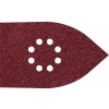 Wolfcraft 1755000 sada univerzálneho brúsneho papiera na suchý zips, s otvormi Zrnitosť 80, 120, 240 (d x š) 175 mm x 107 mm 10 ks; 1755000
