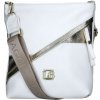 Dámska crossbody kabelka biela - Laura Biaggi Sherica biela