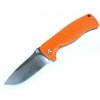 Ganzo Knife G722-OR univerzálny vreckový nôž 9 cm, Stonewash, oranžová, G10, oceľ