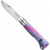 OPINEL 002152 VRI N°07 Outdoor Junior Violet detský vreckový nôž 7 cm,fialová, polyamid, píšťalka