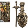 Detský rytiersky meč so štítom Teddies 48cm