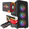 Herný počítač Ryzen 5 4,2 GHz | RX 7600 8 GB | 16 GB/512 GB SSD Win11