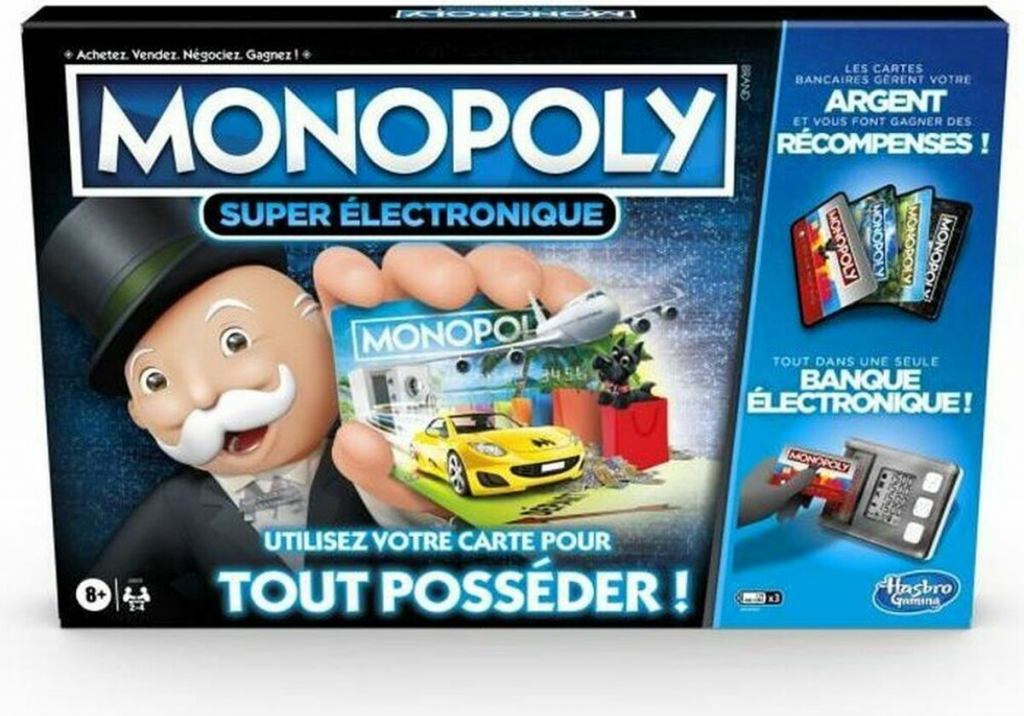 Hasbro Monopoly Super elektronické bankovnictví