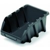 PROSPERPLAST Plastový úložný box BINEER LONG 198x118x84 čierny