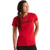 Dámske tričko Specialized Women's Wordmark Tee SS červená S