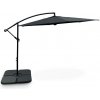 Noela Záhradný slnečník Hook pr. 3m čierny + závažie