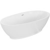 Mexen Bilbao voľne stojaca vaňa 180 x 90 cm, biela, prepad biely - 51311809000-20
