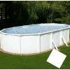 CF Náhradná bazénová fólia WHITE 5,5 mx 3,7 mx 1,2 m biela