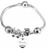 Linda's Jewelry Náramok s príveskami Rodinné putá chirurgická oceľ INR046-19 Dĺžka: 19 +Darčeková krabička zdarma