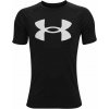 Chlapčenské tričko Under Armour, TECH BIG LOGO SS čierna,biela, S