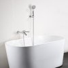 Imex ECO-KENT nástenná termostatická vaňová batéria + sprchový set chróm BTK017-4ECO