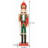 Springos CA0907 VIANOČNÁ DEKORÁCIA LUSKÁČIK 60 CM