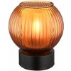 GLOBO 15638TB ZUMBA stolná lampička V170mm 1xE27 čierna, bronzová