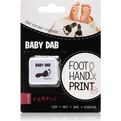 Baby Dab Foot & Hand Print Purple farba na detské odtlačky 1 ks