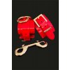 KINKY DIVA ANKLE CUFFS RED