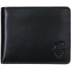 Pánska kožená peňaženka Lagen DAG čierna malý strapec