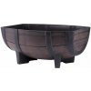 Strend Pro Kvetinac GDA Woodeff 817, teak, 41x29x19 cm, barel