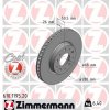 Brzdový kotúč ZIMMERMANN 610.1195.20 (610119520)