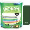 Chemolak Ekokryl Lesk V2062 0530 stredne zelená - vrchná akrylátová farba na drevo a kov 0,6l