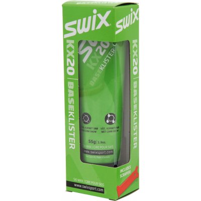 SWIX klister KX20 zelený base 55g