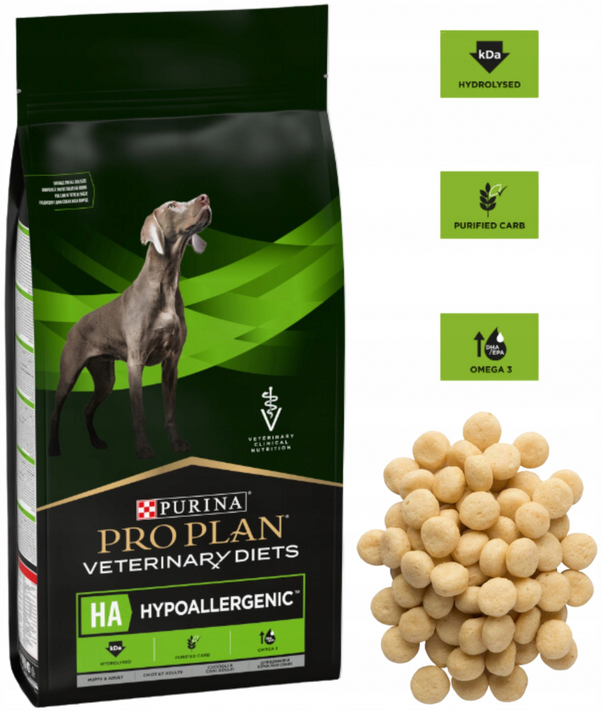 Purina VD Canine HA Hypoallergenic 3 kg