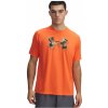 Pánske tričko Under Armour M Tech Print Fill SS Veľkosť: XL / Farba: oranžová