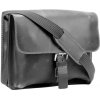 Kožená bočná kabelka Vicenza v športovom štýle, crossbody kabelka