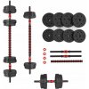 Regulovateľné bitúmenové činky HMS 2x 7,5 kg