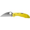 Spyderco C88PWCYL2 Salt 2 Lightweight Wharncliffe vreckový nôž 7,6 cm, žltá, FRN
