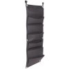 Merco Vertical Grow Bag 7 textilné kvetináče na stenu čierna