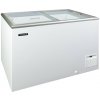 Tefcold Pultová mraznička presklené rovné veko - 267 L - biela - IDA300-W1 | TEFCOLD