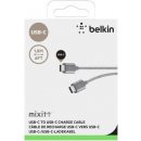 Belkin F2CU041BT06-GRY USB-C 2.0 (Type-C) - USB-C, 1,8m, šedý