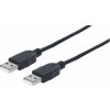 Manhattan 353892 USB 2.0, typ A samec na typ A samec, 1m, černý