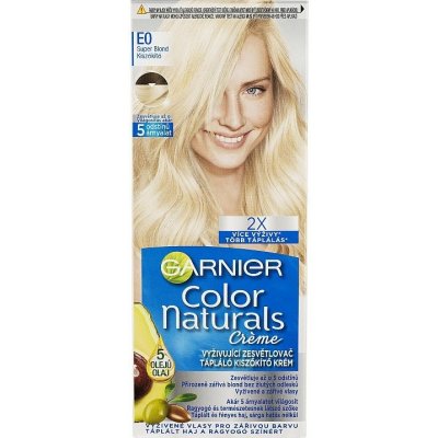 Garnier Color Naturals permanentná farba na vlasy E0 Super blond, 60 +40 +12 ml