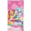 MLC · Dievčenská plážová osuška Paw Patrol - Tlapková patrola - motív Skye a Everest - 100% bavlna - 70 x 140 cm