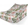 Sablio Sedací vak Lounge Jarní květy - 80 x 95 x 50 cm