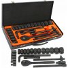 Nástrčné kľúče, 12-hranné hlavice 8-32 mm, 24 dielna sada BJC