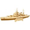 Woodcraft Drevené 3D puzzle bojová loď Prince of Wales