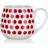 BANQUET Hrnek keramický baňák DOTS, 340 ml