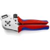 Štvortrnové digitálne lisovacie kliešte 250 mm Knipex 97 52 65 DG A pre sústružené kontakty