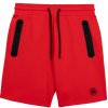 PitBull West Coast - pánské šortky DOGWOOD SPORT červené 3XL