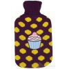 DEPAN Termofor ohrievacia fľaša s pleteným obalom MUFFIN, objem 2l, 1 ks