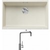 Blanco SUBLINE 700 U biela soft 527173 + Blanco MILI chróm 519413