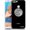 Picasee silikónový čierny obal pre Huawei P Smart - Moon Minimal