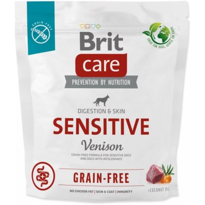 Krmivo Brit Care Dog Grain-free Sensitive Venison 1kg