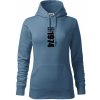 Limited edition 1974 pruh - Mikina dámská Cape s kapucí - XS ( Denim )