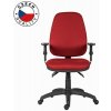 Powerton ERGO ANNA Kancelářské ergonomické křeslo, Červené