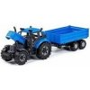 Polesie Progress Traktor s prívesom 9929 modrý