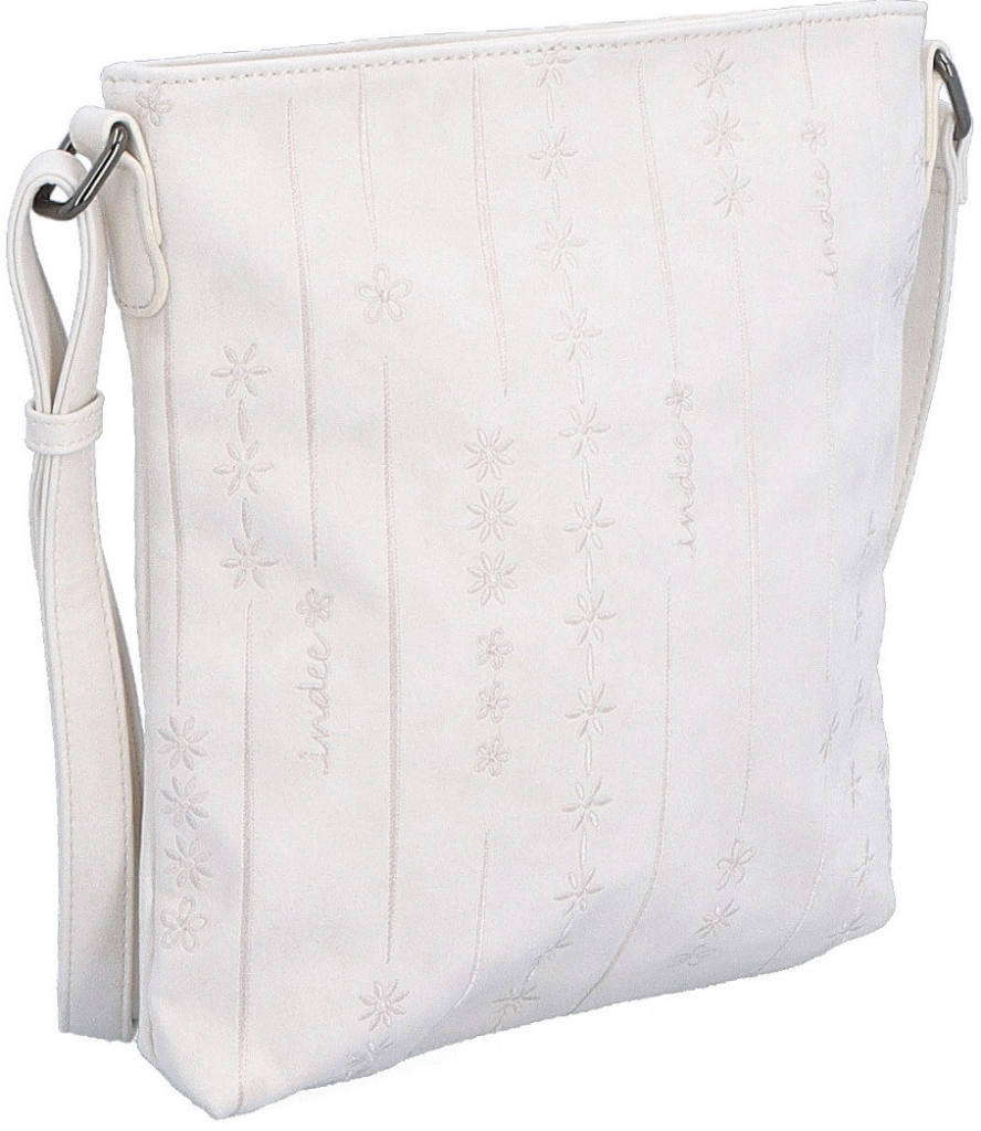 Indee kabelka crossbody krémová 6302 K